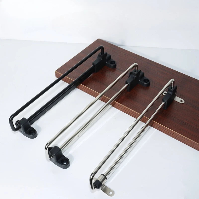 Adjustable Pull-Out Wardrobe Hanging Rail | Foldable Storage Rod Wardrobe Hanging Rail Babs