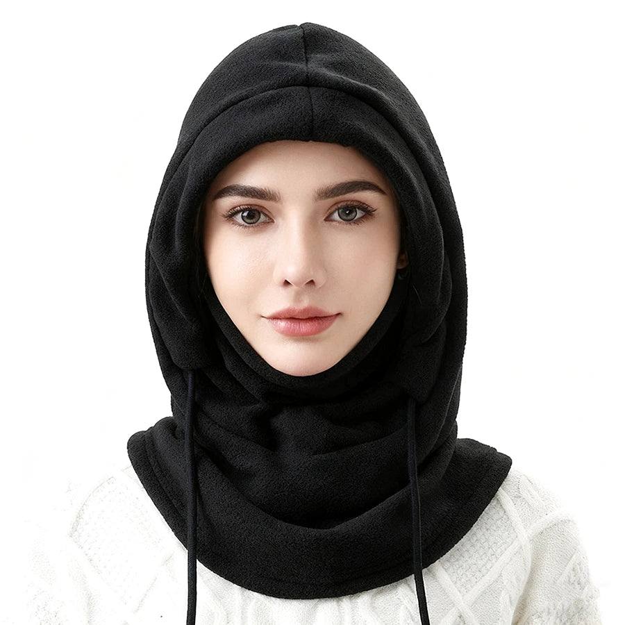 Unisex Winter Balaclava Knit Hood – Windproof Riding Warm Cap Winter Balaclava Hood Babs