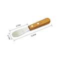 Stainless Steel Butter Scraper & Cake Icing Spatula 8 Inch Cake Icing Spatula Babs with serrations