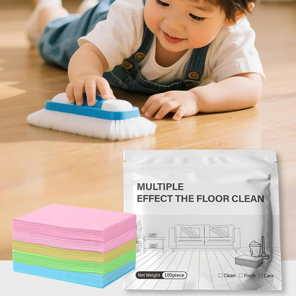 100pcs Floor Cleaning Tablets – Streak-Free Deep Clean Floor Cleaning Tablets Babs