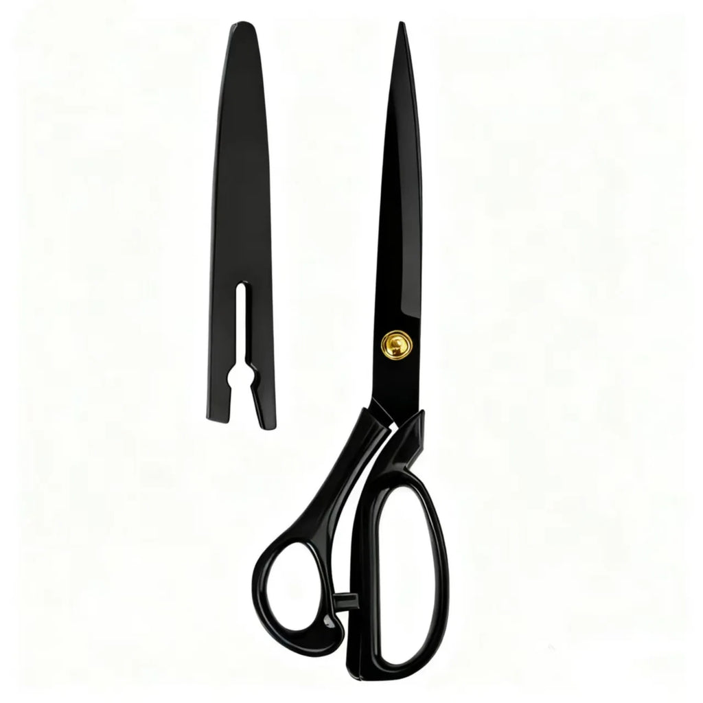 10-Inch Professional Tailor Scissors – Ultra Sharp Stainless Steel Tailor Scissors Babs black