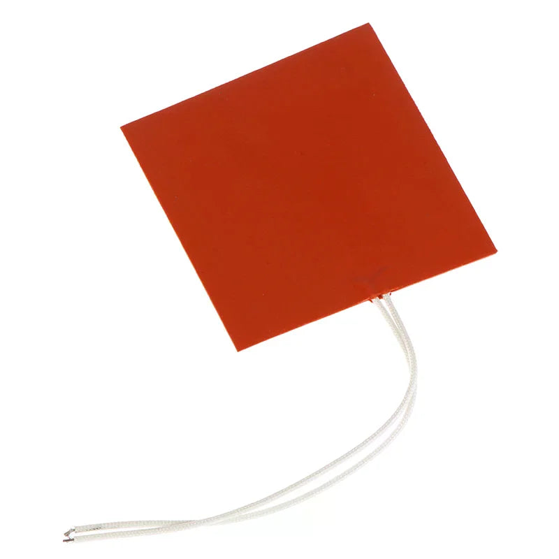 40W 12V Silicone Heating Pad for 3D Printer – 10×10cm Heat Mat 3D Printer Heating Pad Babs