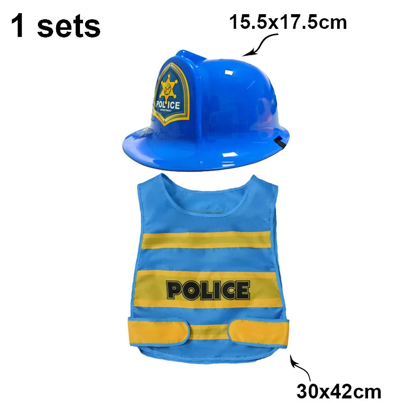 Police Theme Kids Party Supplies – Plates, Cups & Balloons Set Party Supply Set Babs Role-play costume As pictures show