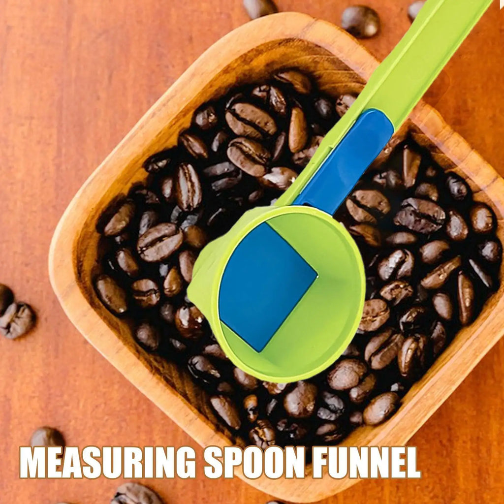 Long Handle Measuring Spoon Funnel – Powder Scoop for Bottles Measuring Spoon Funnel Babs