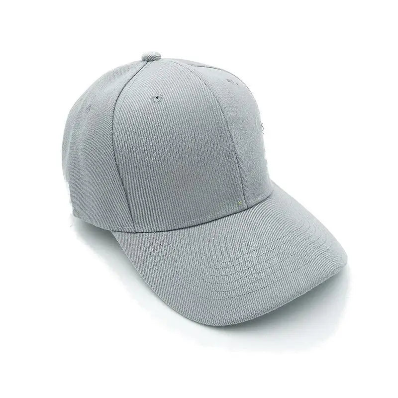 Unisex Adjustable Baseball Cap – Curved Brim Sun Visor Hat Baseball Cap Babs grey
