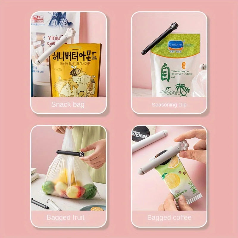 Cute Snack Bag Clips – Moisture-Proof Chip & Food Sealer Food Bag Clip Babs