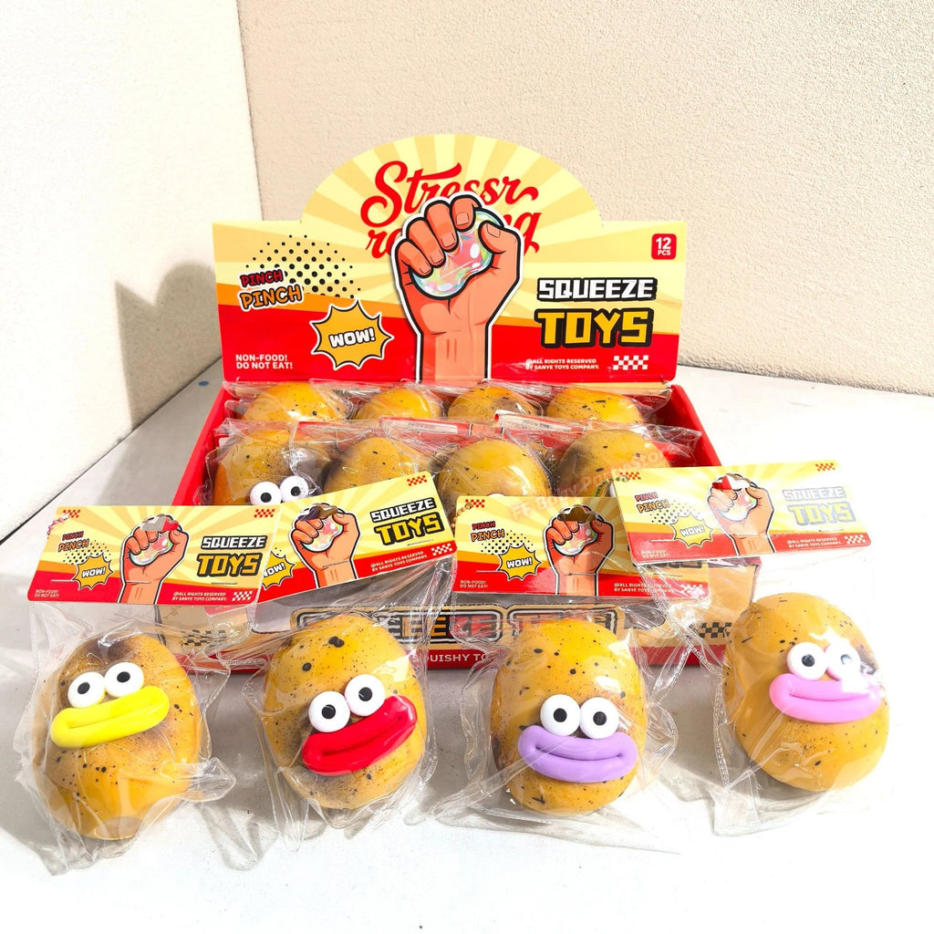 Funny Potato Squishy Squeeze Toy – Slow Rebound Fidget Gift Squishy Fidget Toy Babs