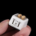 1:12 Dollhouse Miniature Bread Machine & Toaster Decoration Dollhouse Miniature Babs 1pc