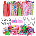 32-Piece Doll Clothes & Accessories – Dresses, Shoes & More Doll Accessories Set Babs C One Size