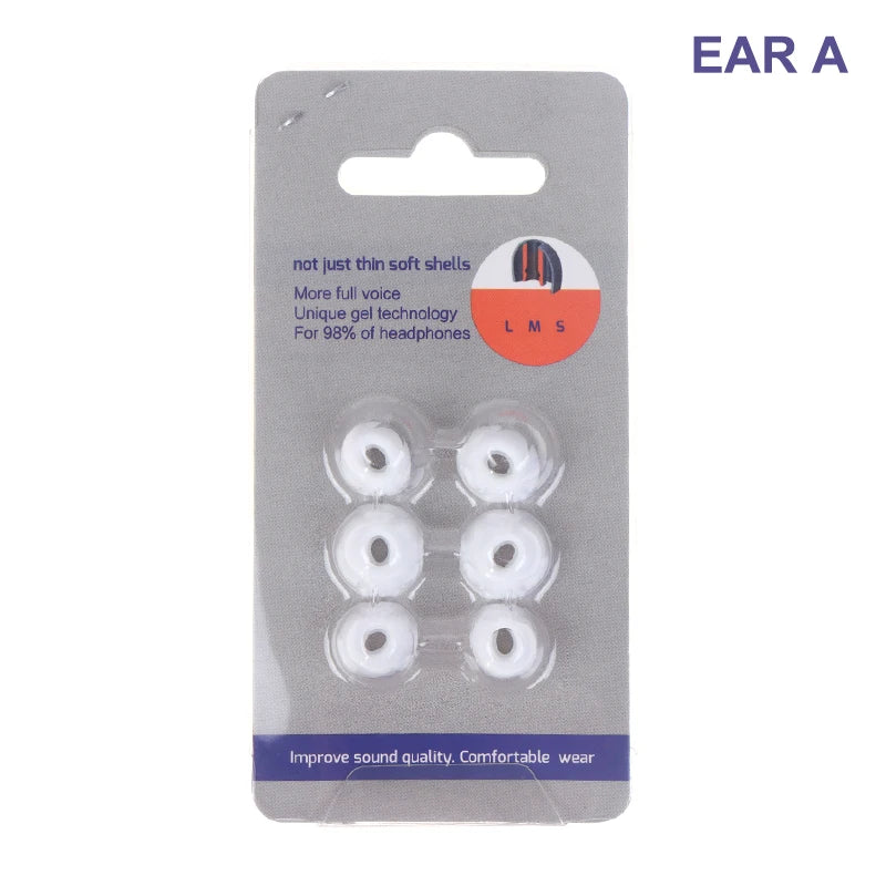 6Pcs Silicone Ear Tips for Nothing Ear (1)(2)(A) TWS Headphones Earphone Ear Tips Babs EAR A