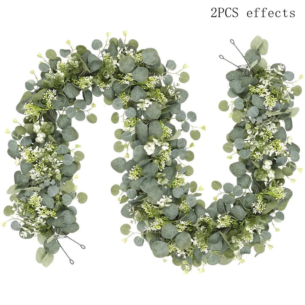 Artificial Greenery Vine – Wedding, Garden & Home Décor Artificial Vine Garland Babs green 1 pc