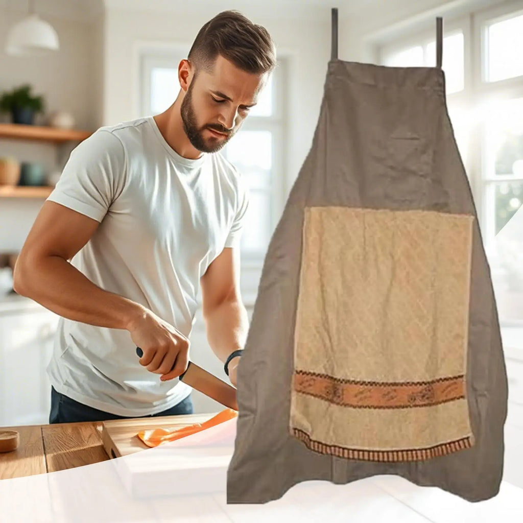 Funny Prank Apron with Surprise Pocket – Unisex Chef Gift Novelty Chef Apron Babs