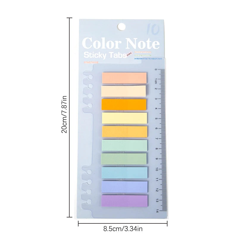 200 Morandi Sticky Tabs – Page Markers & Book Annotation Notes Sticky Index Tabs Babs 4