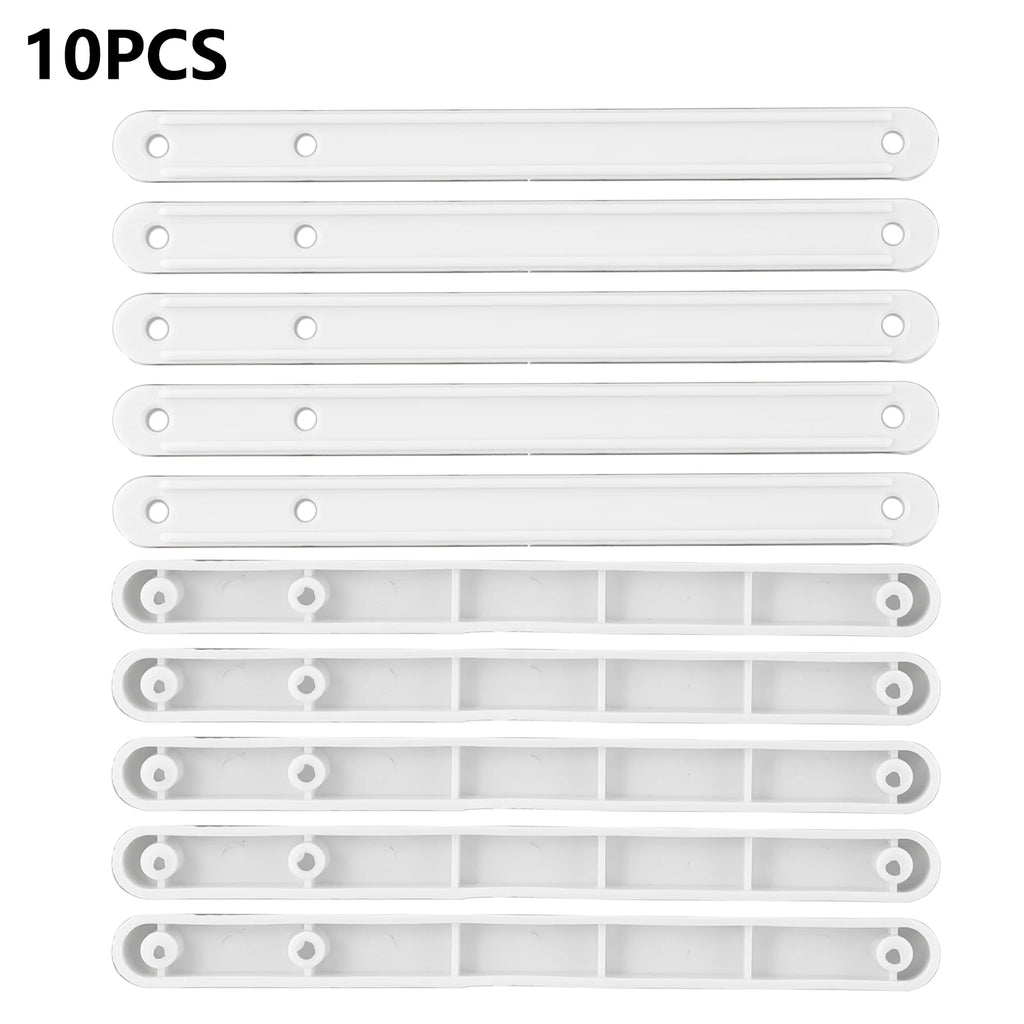 10pcs Plastic Drawer Slides 180/235/298mm – Furniture Guide Rails Drawer Slides Babs