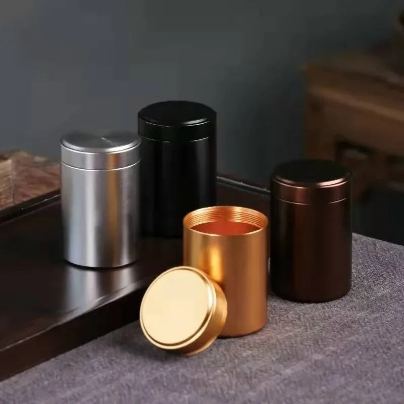 Airtight Aluminum Stash Jar – Smell-Proof Storage Container Airtight Storage Jar Babs