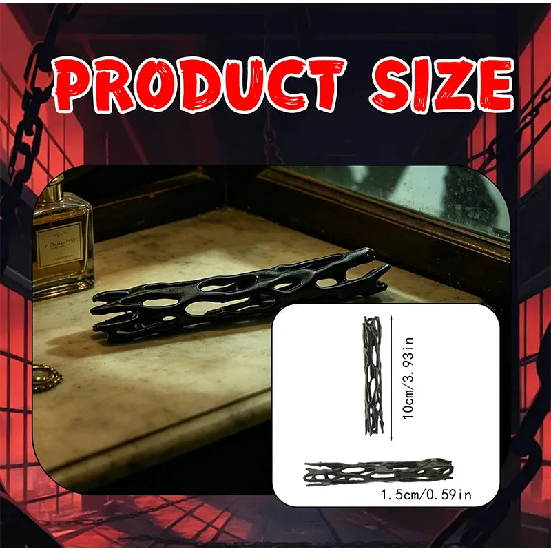 3D Printed Black Willow Magic Stick Ornament – Retro Gift Decorative Figurine Babs