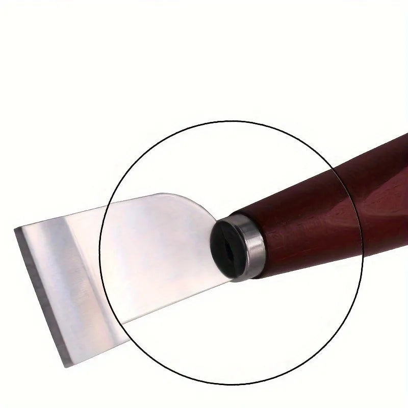 Professional Leather Skiving Knife – Ultra-Sharp Steel Blade Leather Skiving Knife Babs