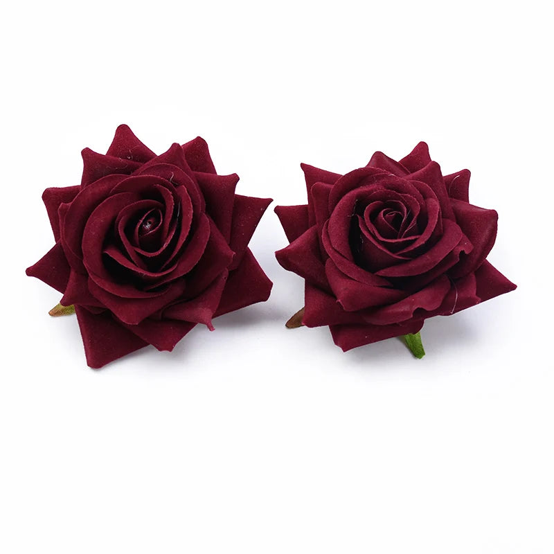 Silk Rose Artificial Flowers for Wedding, Home & Event Décor Artificial Silk Flowers Babs color 3 10 pcs