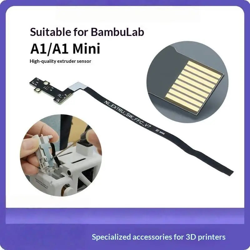 Bambu Lab A1 & A1 Mini Filament Sensor Hall Switch Board 3D Printer Sensor Board Babs