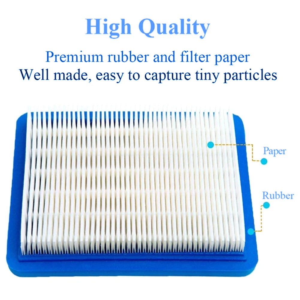 5-Pack Lawn Mower Air Filter | Fits 491588 399959 491588S Lawn Mower Air Filter Babs