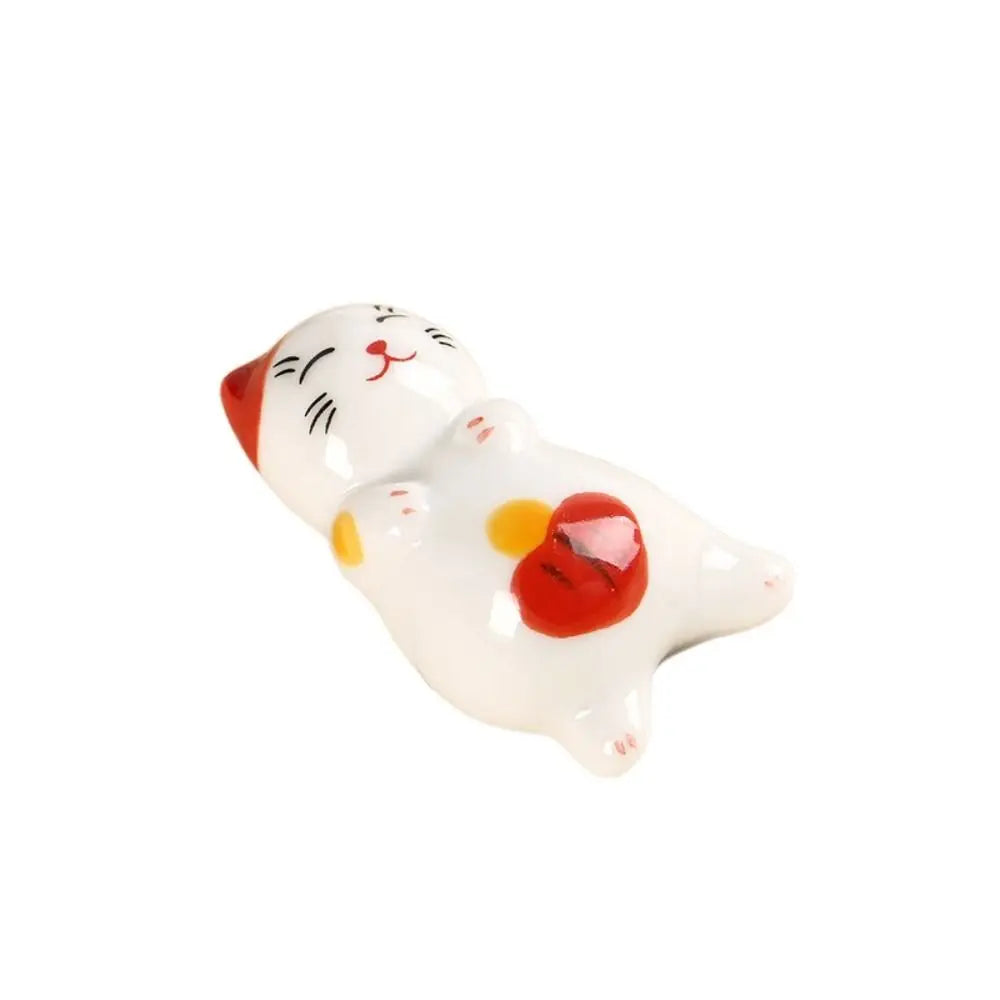 Cute Animal Ceramic Chopstick Holder & Utensil Rest Rack Chopstick Holder Babs 15