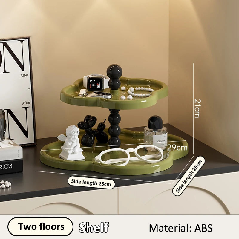 Rose-Shaped Desktop Organizer – Floral Caddy for Keys & More Desktop Storage Organizer Babs G2