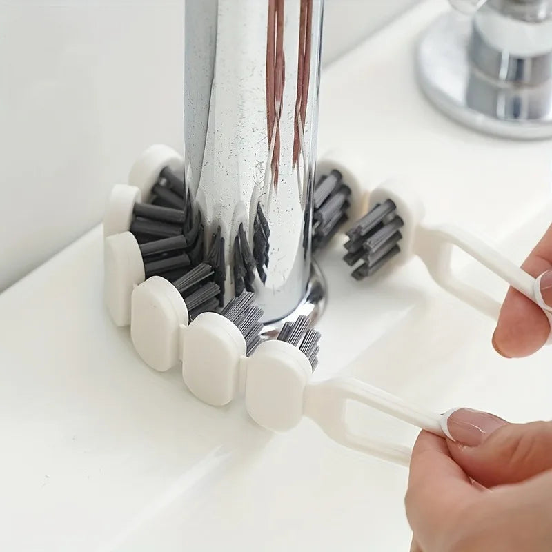 Bendable Crevice Cleaning Brush – Flexible Soft Bristle Sink Brush Crevice Cleaning Brush Babs