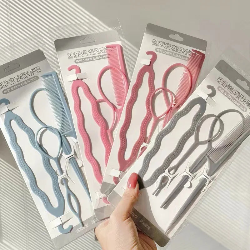 Hair Loop Styling Tool Set – Braiding Pin for Women & Girls Hair Braiding Tool Babs
