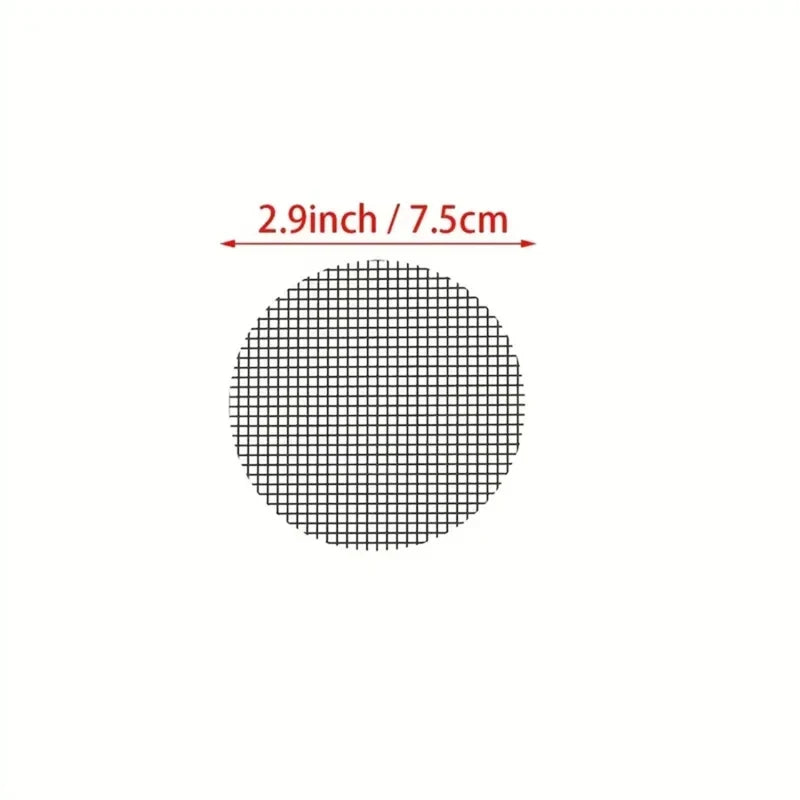 Round Pot Drainage Mesh Screens – 50 Pcs, Prevent Soil Loss Pot Drainage Screen Babs