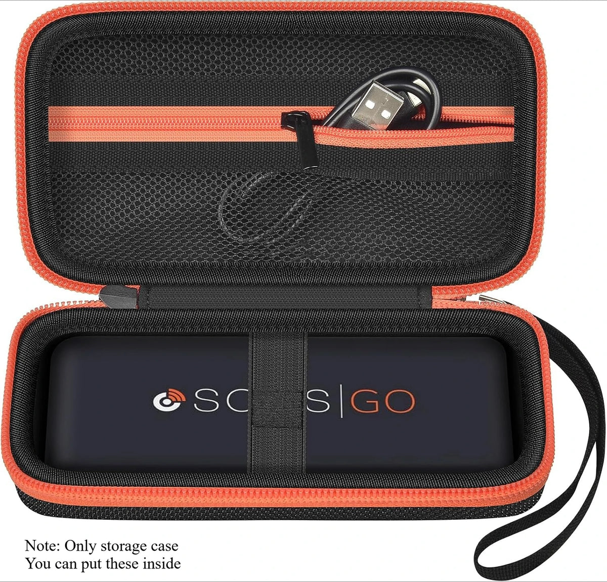 Travel Case for SIMO Solis Go 4G Mobile Hotspot WiFi Power Bank Hotspot Carrying Case Babs