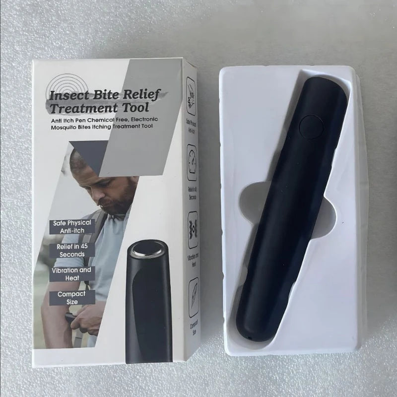 Anti-Itch Pen for Insect & Mosquito Bites – Drug-Free Anti-Itch Pen Babs black No plug