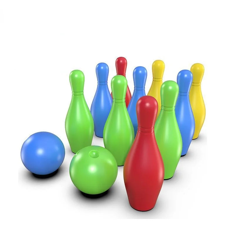 Kids Plastic Bowling Set – Indoor & Outdoor Party Game, Ages 3–12 Kids Bowling Set Babs