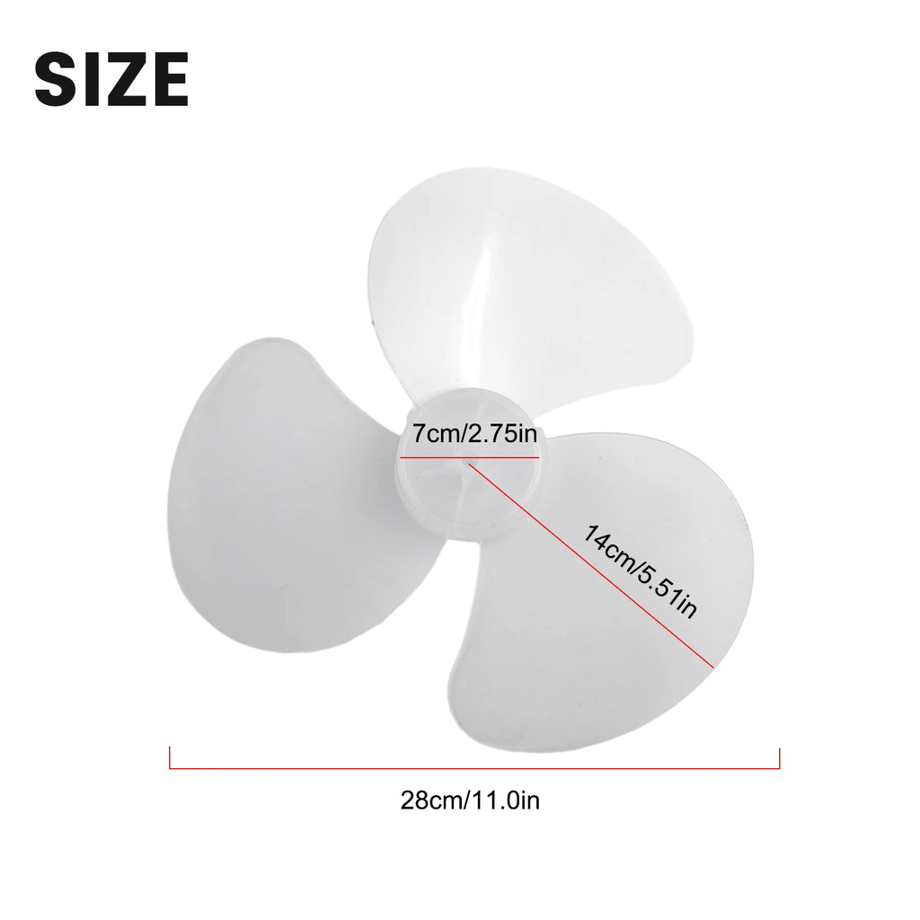 LEENKEA 12-Inch Replacement Fan Blade for Stand & Desk Fans Fan Replacement Blade Babs