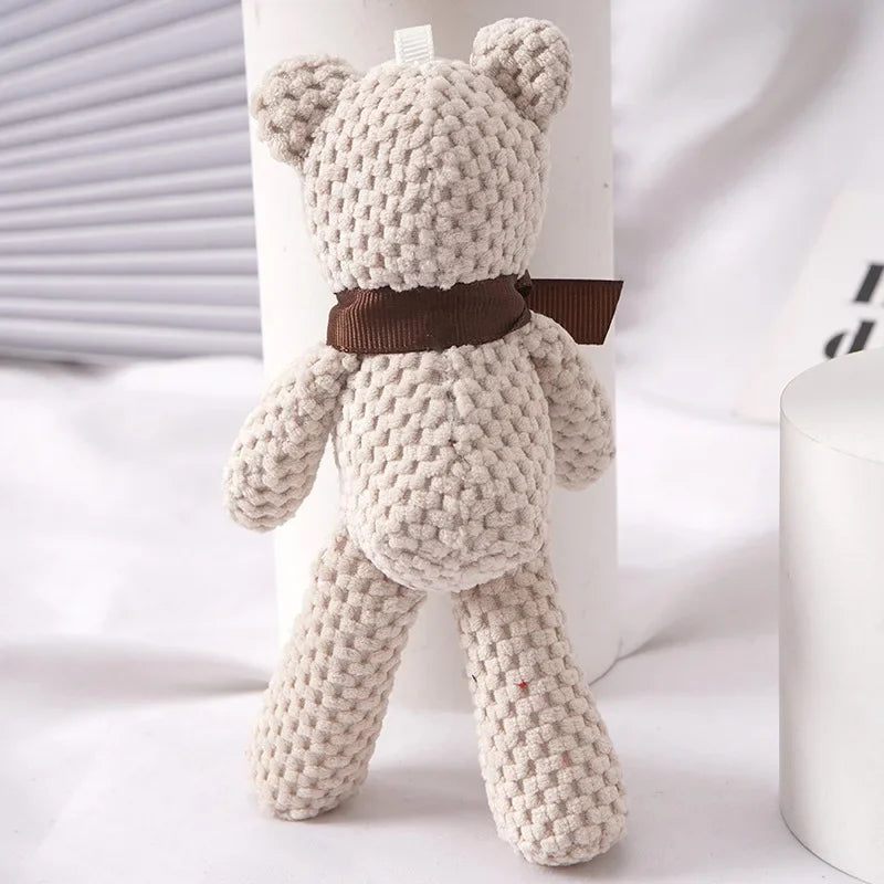 16cm Pineapple Bear Plush Toy – Mini Teddy Keychain Gift Stuffed Plush Toy Babs