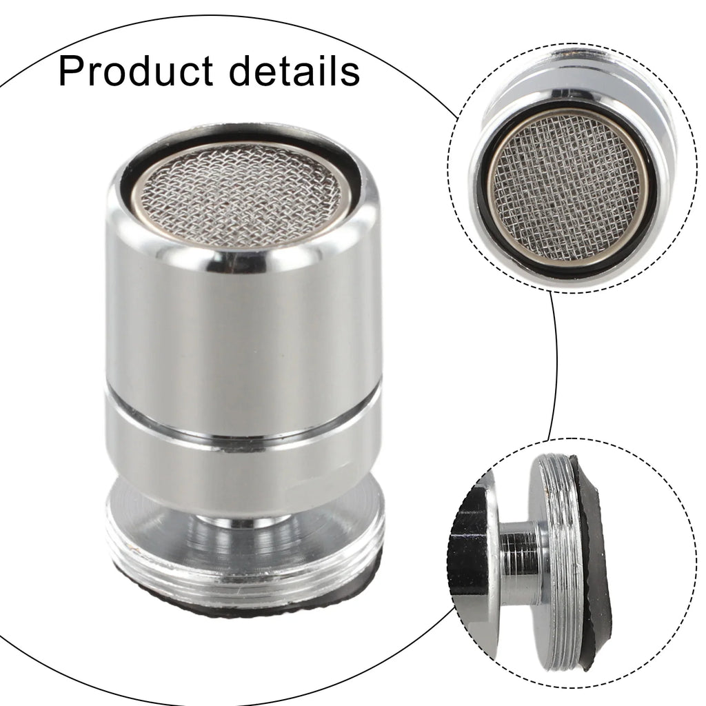Chrome 360° Rotating Faucet Aerator – Kitchen & Bathroom Faucet Aerator Babs