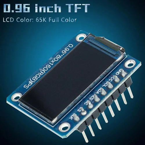 0.96" IPS LCD TFT 160x80 SPI Display Module ST7735S 3.3V LCD Display Module Babs