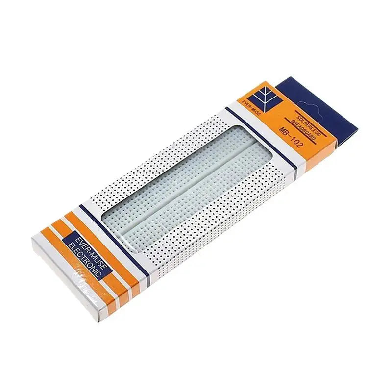 MB102 830 Tie-Point Solderless Breadboard – PCB Prototype Board Solderless Breadboard Babs
