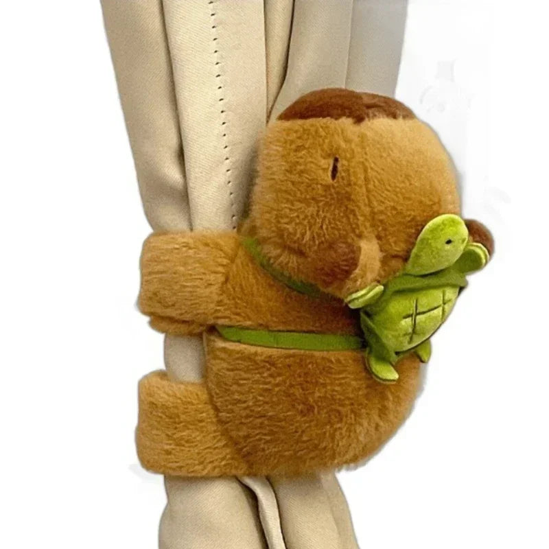 Capybara Slap Snap Bracelet Plush Wristband Kids Gift Snap Wristband Toy Babs