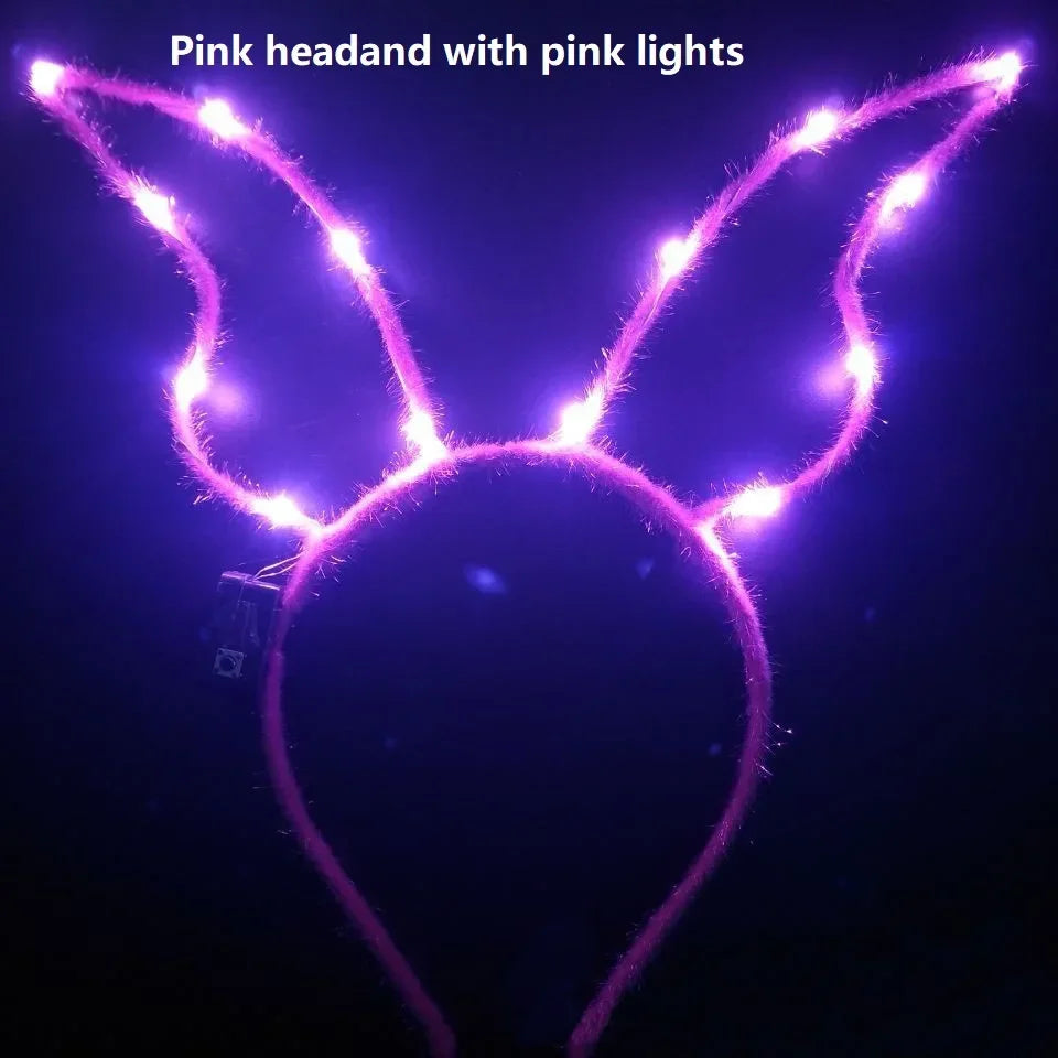 LED Light-Up Glow Headband for Kids & Adults – Party & Wedding