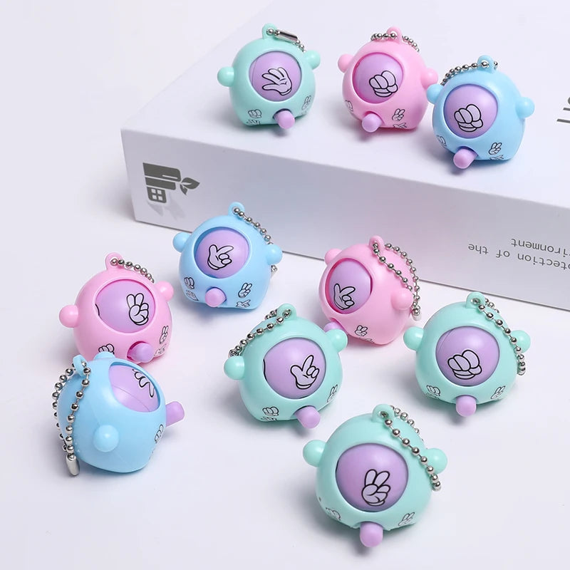 12-Pack Guessing Egg Game Keychains – Party Favor Toys Party Favor Toy Babs