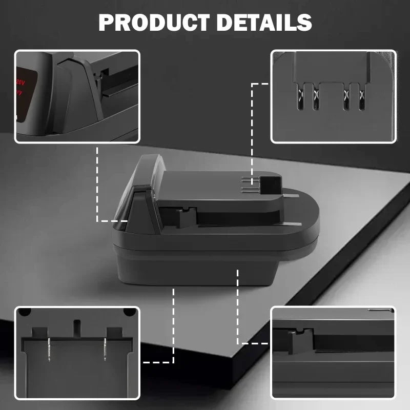 MAN20ML Adapter: Craftsman V20 to Milwaukee M18 Battery Battery Adapter Babs