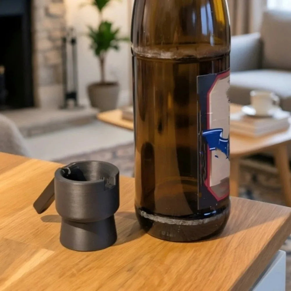 3D Lever Beer Bottle Opener with Cap Launcher | Portable Bottle Opener Babs