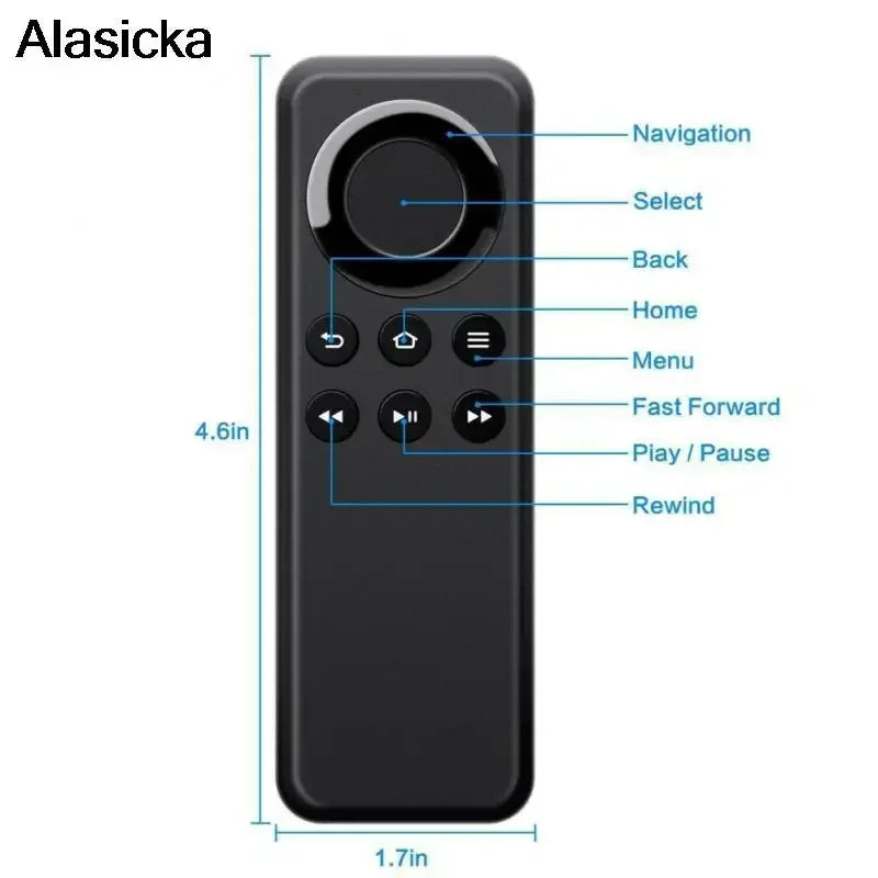 CV98LM Bluetooth Remote for Amazon Fire TV Stick & Fire Box Replacement Remote Control Babs