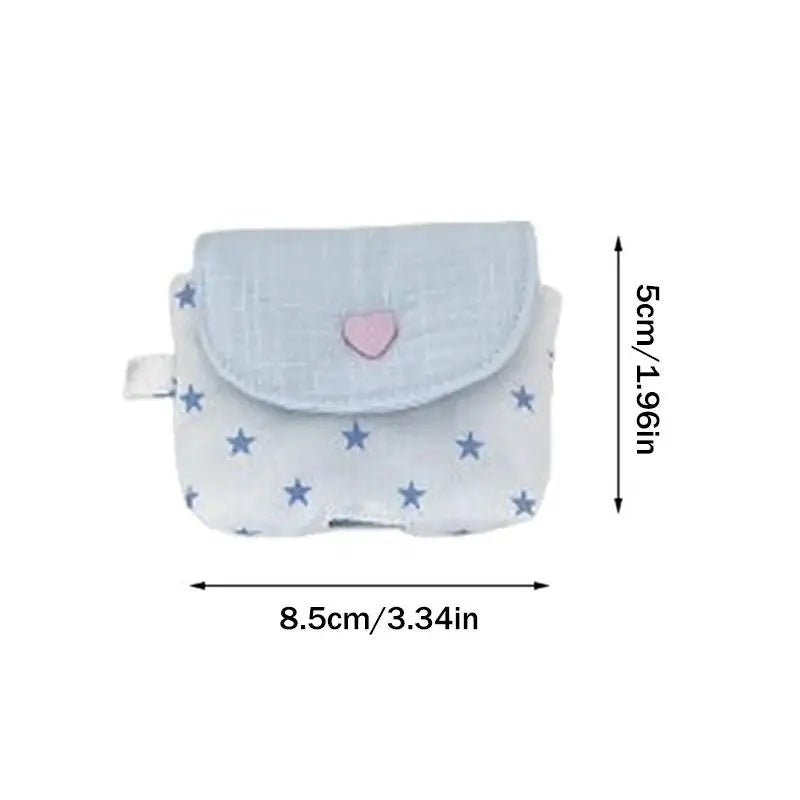 Sequined Mini Earphone & Jewelry Pouch – Snap Button Storage Bag Mini Storage Pouch Babs
