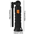 Rechargeable LED Work Light – Magnetic, Hook & IP68 Waterproof LED Work Light Babs Black 1pcs