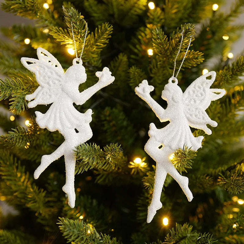 Christmas Tree Ornaments – Snowflake, Angel & Deer Pendants Christmas Tree Ornaments Babs