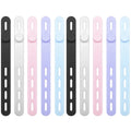 10pcs Reusable Silicone Cable Ties – Adjustable Cord Organizer Cable Organizer Ties Babs 5color 10pcs