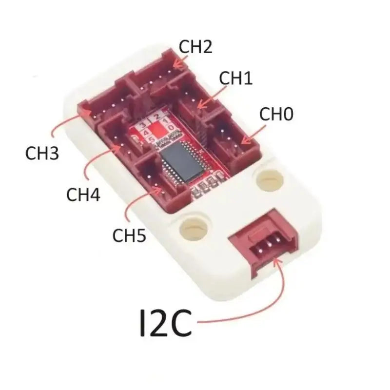 M5Stack PaHub V2.1 I2C Hub 1-to-6 Multiplexer IoT Expansion I2C Hub Multiplexer Babs