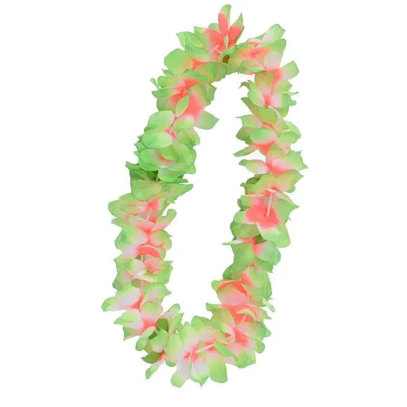 Hawaiian Artificial Flower Lei Necklace – Party & Wedding Garland Flower Lei Necklace Babs 1 (7)