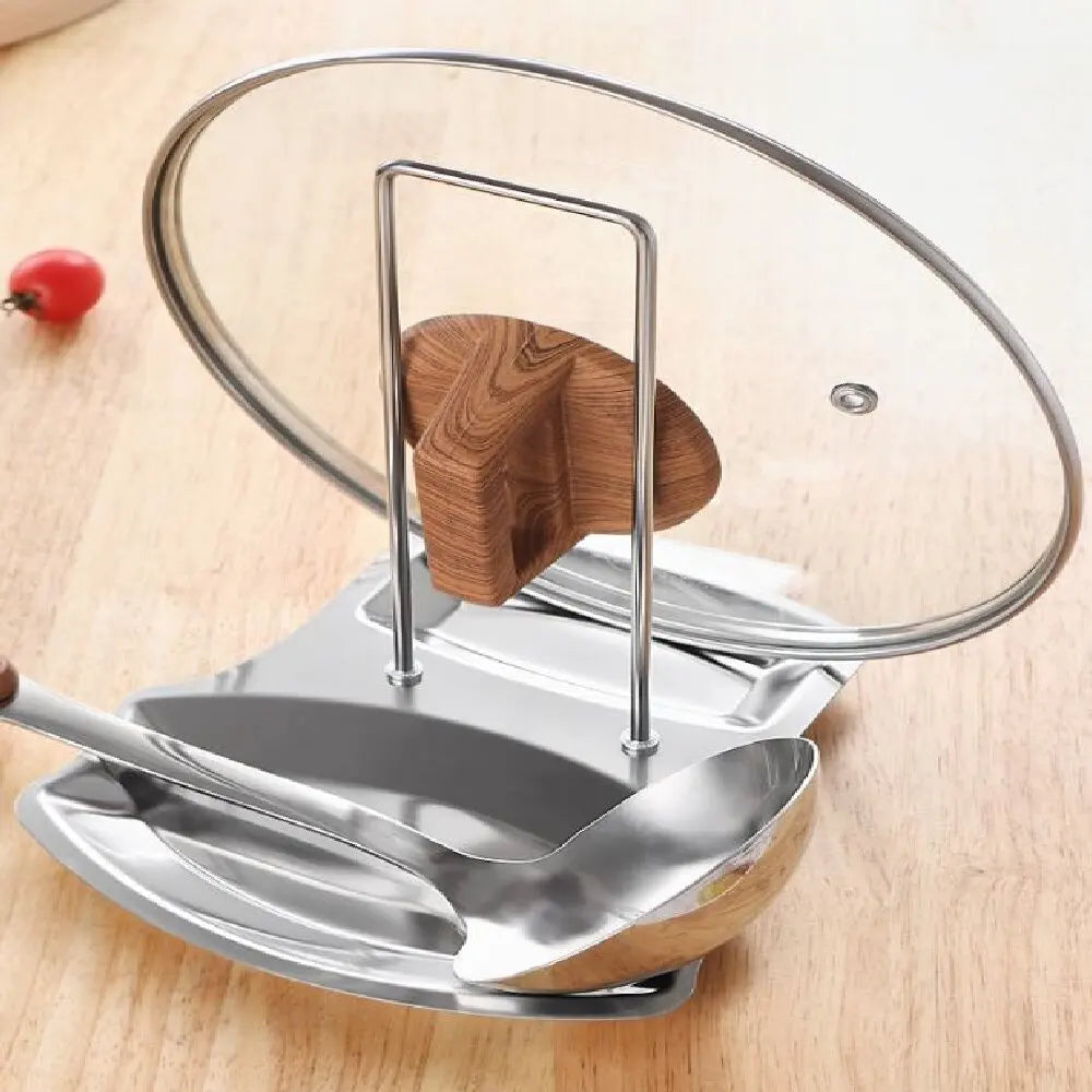 Stainless Steel Pot Lid Holder & Kitchen Storage Rack Organizer Kitchen Storage Rack Babs